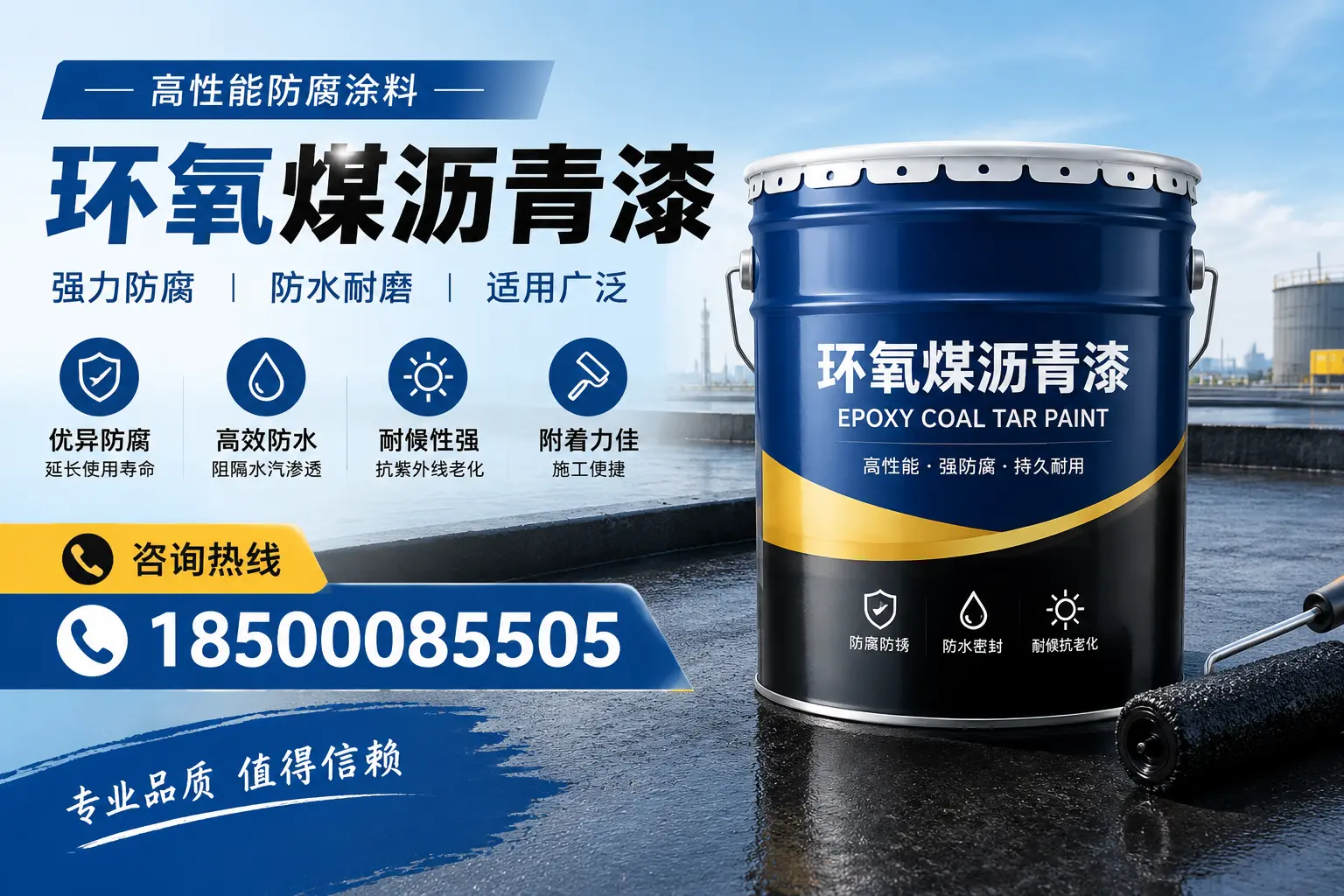 环氧煤沥青漆的主要成分与功能，万宁用户深度了解